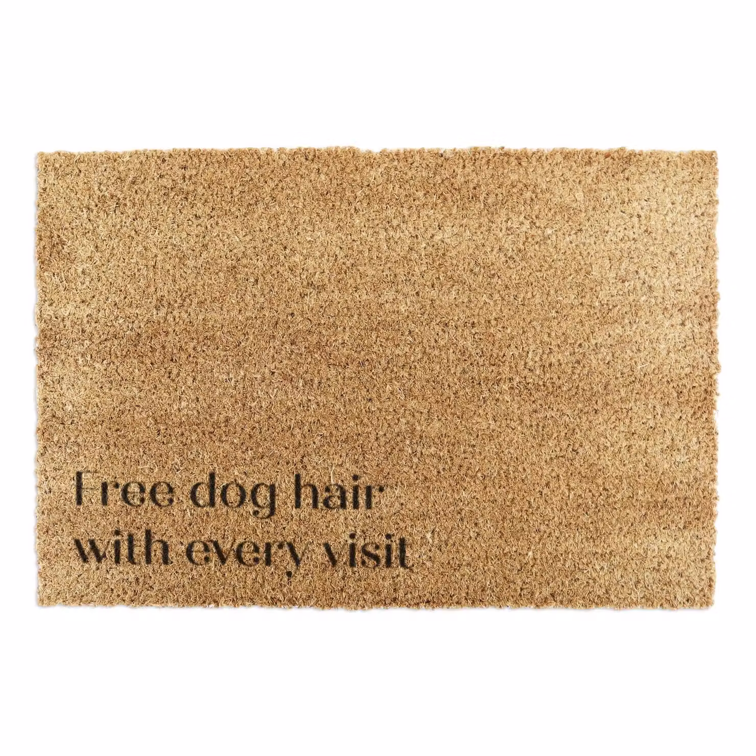 Artsy Mats Brown Coir Doormat with Natural Rubber Backing, W: 90 cm, D: 60 cm – 3