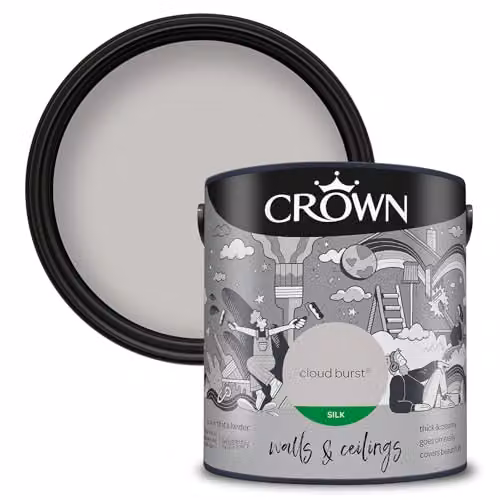Crown Retail Core Emulsion Silk Cloud Burst Grey 2.5 l – 1