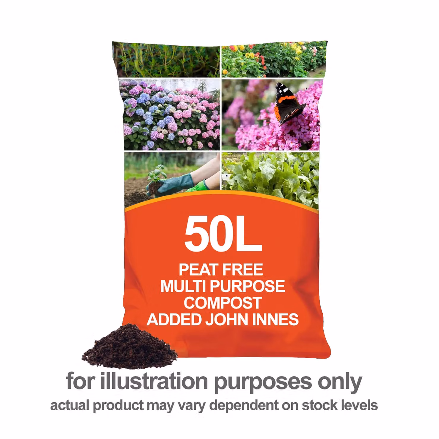 Simpa Peat Free Nutrient Rich All Purpose Compost with John Innes, 50 l – 2