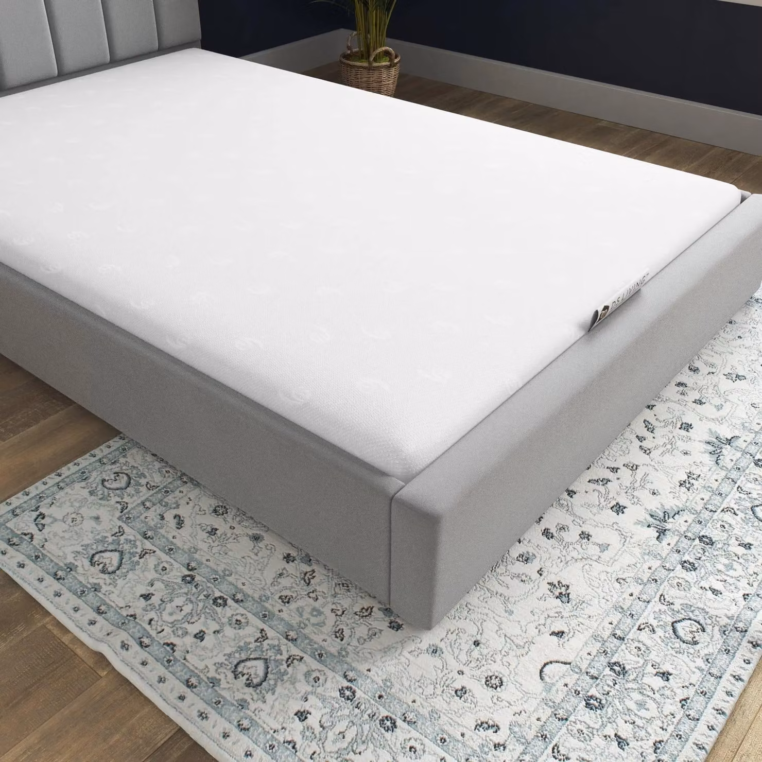 DS Living Pureflex Orthopaedic Memory Foam Children's Mattress, White, W/D/H: 120 x 190 x 10.16 cm – 7
