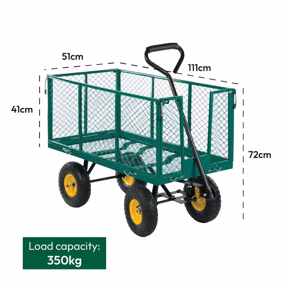 SPETLEK XL Heavy Duty Garden Trolley in Green – 2