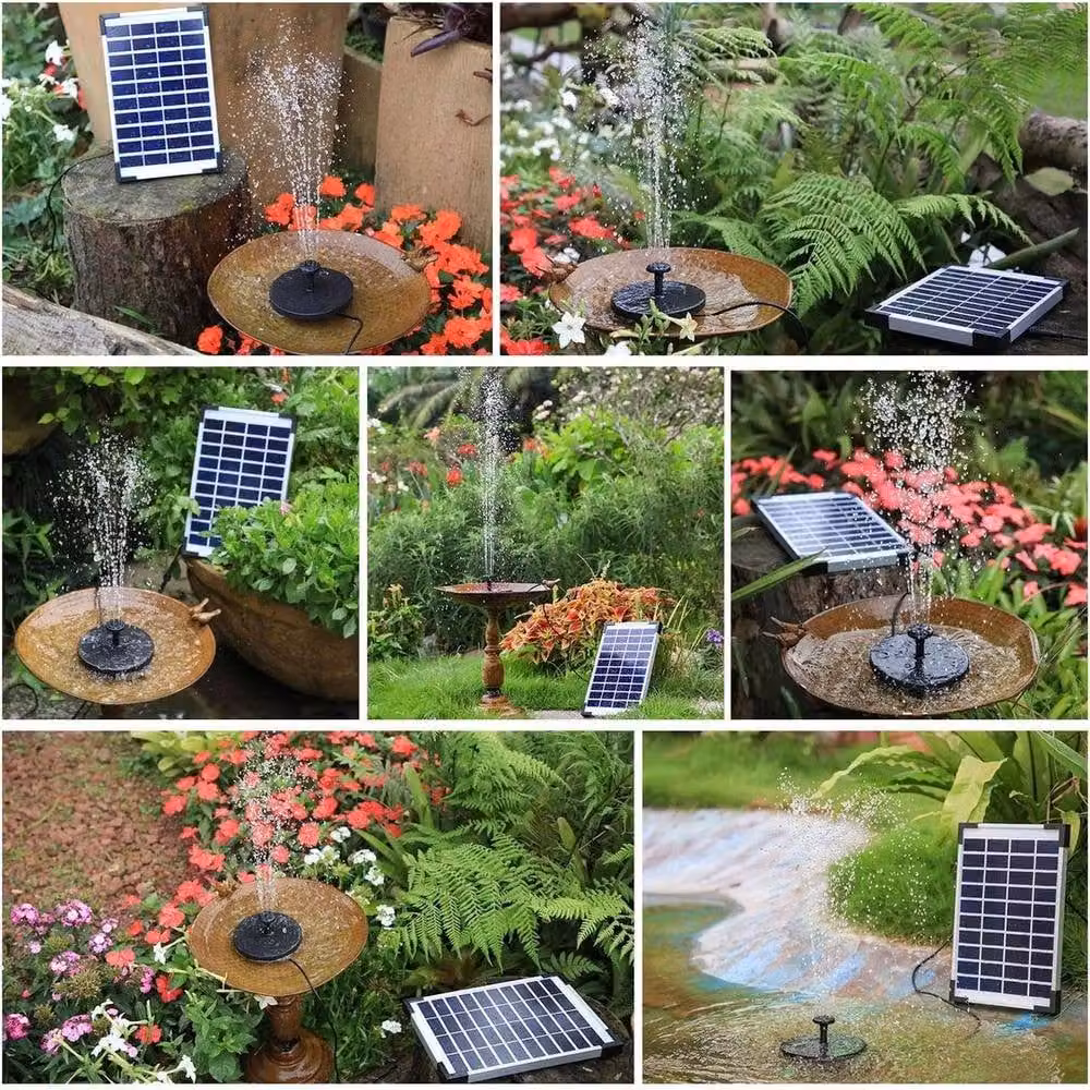 Kelvenix Solar Powered Pond Water Feature Fountain Pump in Black – 4
