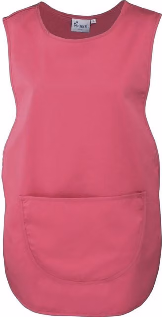 Premier Women's Pocket Tabard Workwear Pack of 2 in Pink, Size: XL – 1