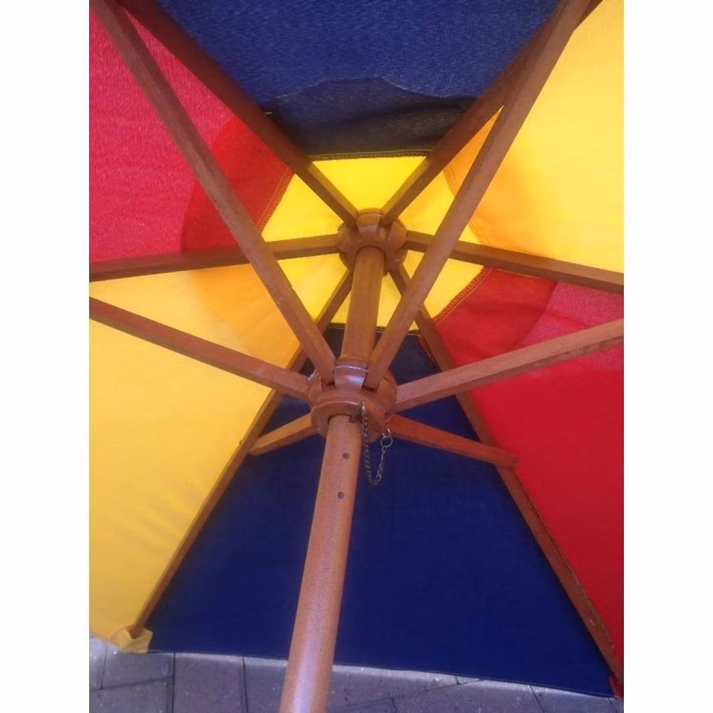NESTLUNE Kids Rainbow Multicoloured Garden Parasol Sun Shade W: 100 cm, H: 60 cm – 3