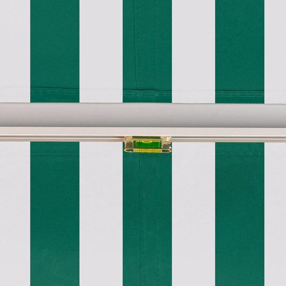 Primrose Awnings Electric Retractable Polyester Patio Awning in Green, W/D/H: 300 x 250 cm – 2