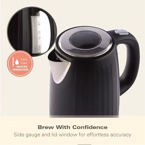 Hamilton Beach Harmony Electric Kettle, Black, 1.7 l – 4