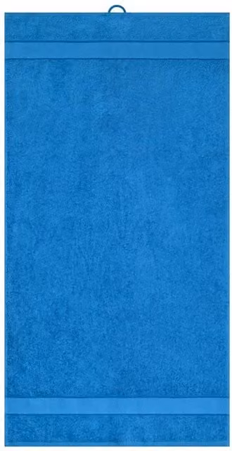 Myrtle Beach Cobalt Blue Cotton Terrycloth Hand Towel with Hanging Loop