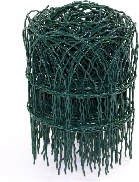 Actiasgear Green PVC and Steel Garden Border Fence – 1