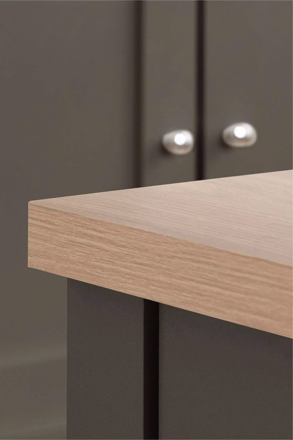 Birlea Highgate 2 Drawer Coffee Table in Grey and Oak Effect – 3