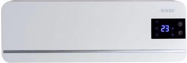 MYLEK 2kW Digital Electric Ceramic Over Door Fan Heater Air Curtain in White