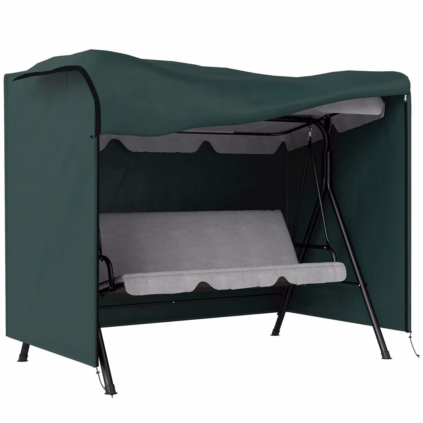 OUTSUNNY Green Water-Repellent Patio Swing Chair Protector Cover – 2