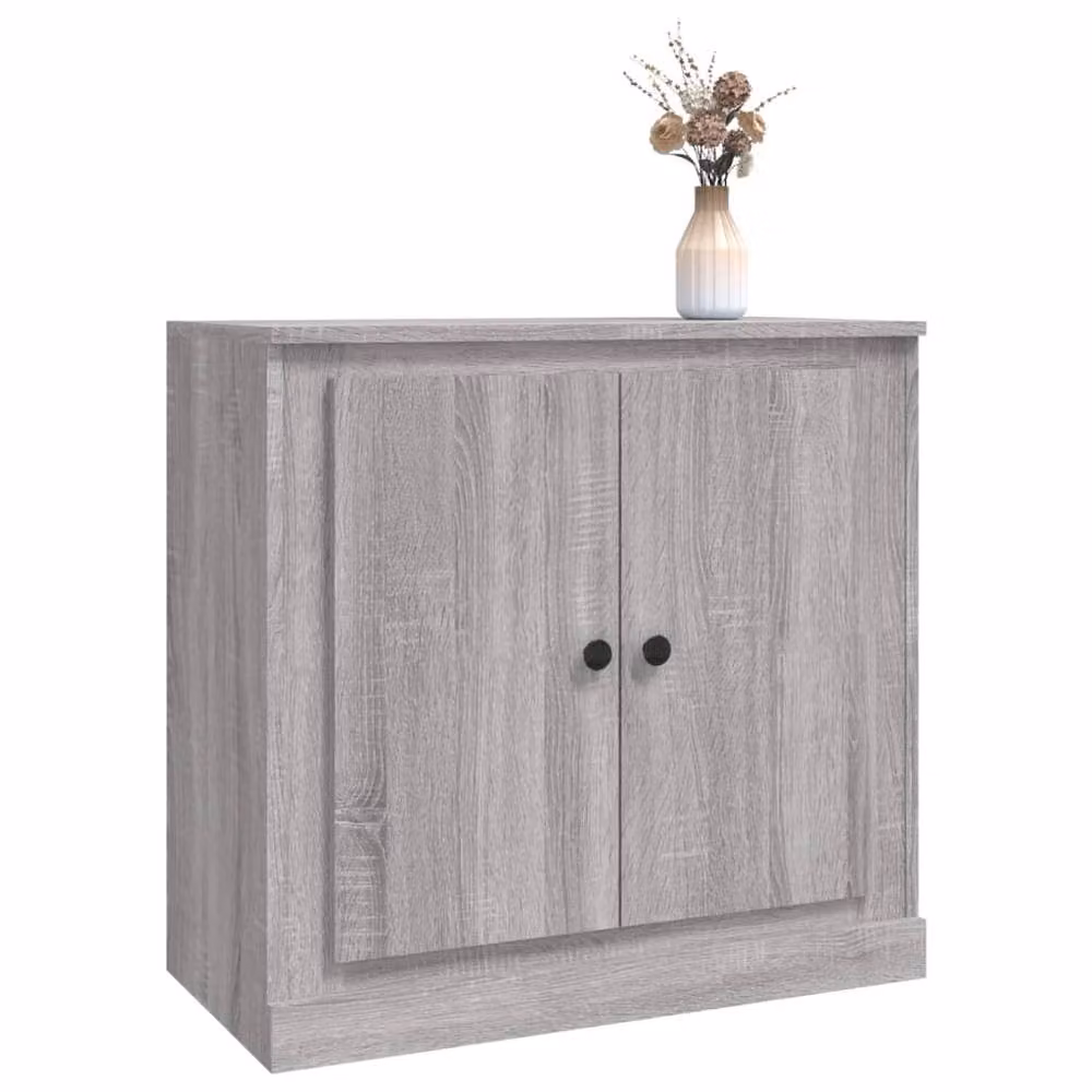 Berkfield Home Grey Sonoma Sideboard in Engineered Wood W/D/H: 70 x 35.5 x 67.5 cm – 3