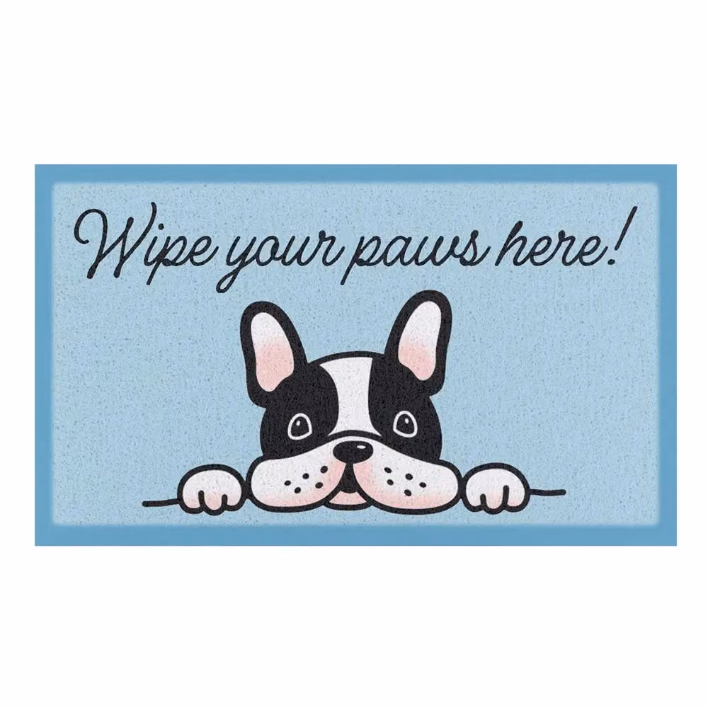 Artsy Mats Wipe Your Paws Here Indoor and Outdoor Doormat, Multicolour, W: 70 cm, D: 40 cm – 2