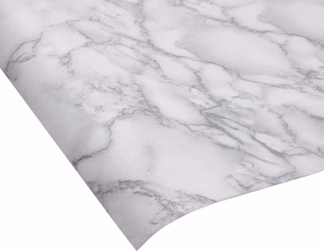 Livingandhome White Abstract Geometric Self-Adhesive Vinyl Wallpaper Roll