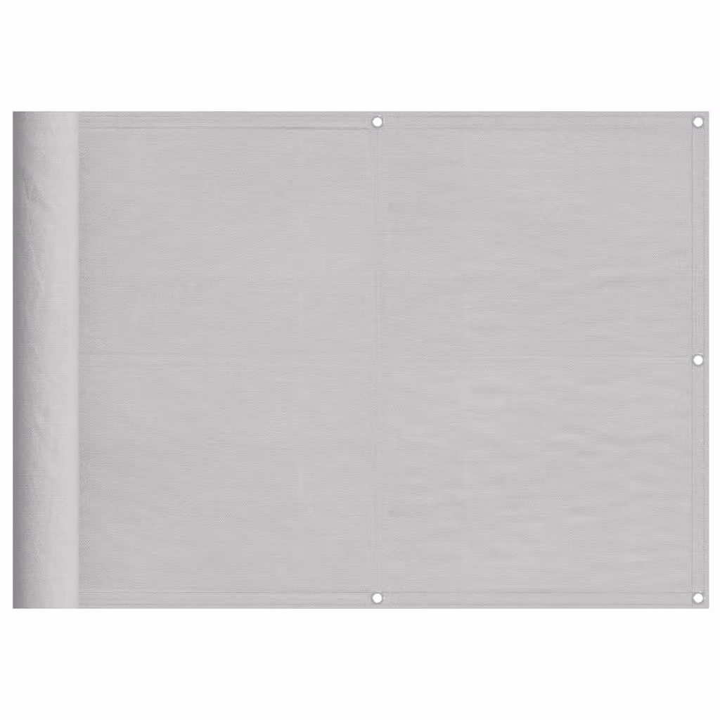 Berkfield Home Light Grey Balcony Cover, W/H: 75 x 500 cm, 100% Polyester Oxford – 2