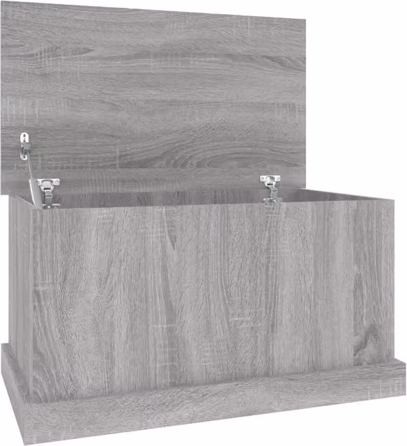 Berkfield Home Grey Sonoma Storage Box, W/D/H: 70 x 40 x 38 cm