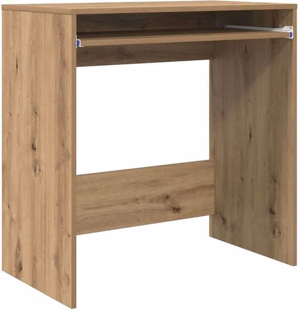 Berkfield Home Artisan Oak Computer Desk in Brown