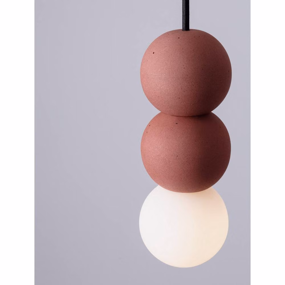Netlighting Zero II Slim Red LED G9 Pendant Ceiling Light – 3