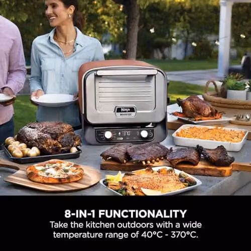Ninja Woodfire Electric Outdoor Pizza Oven, Orange, OO101UK – 3