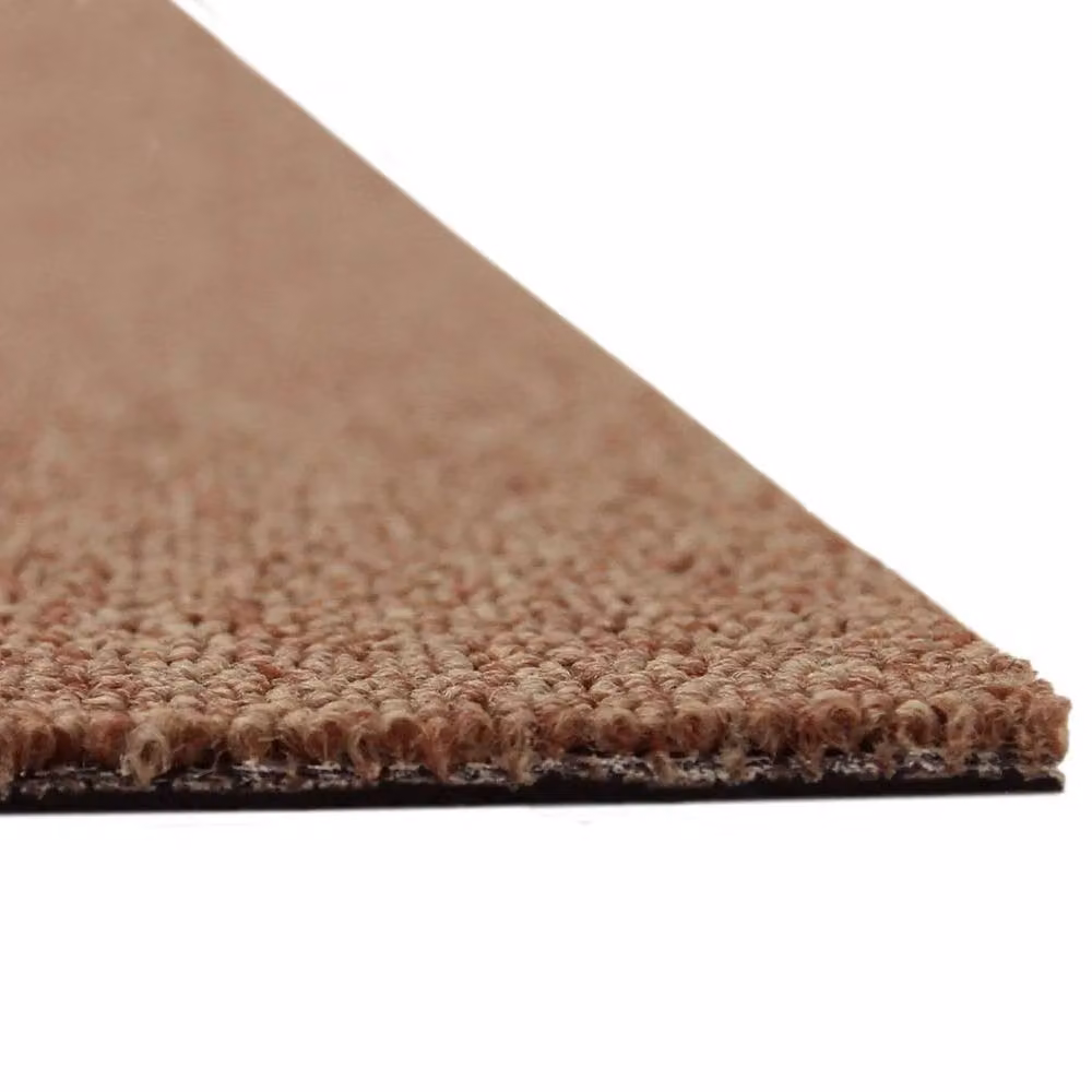 Monstershop Glue Down Carpet Tiles in Sand Brown, 10m2 – 6