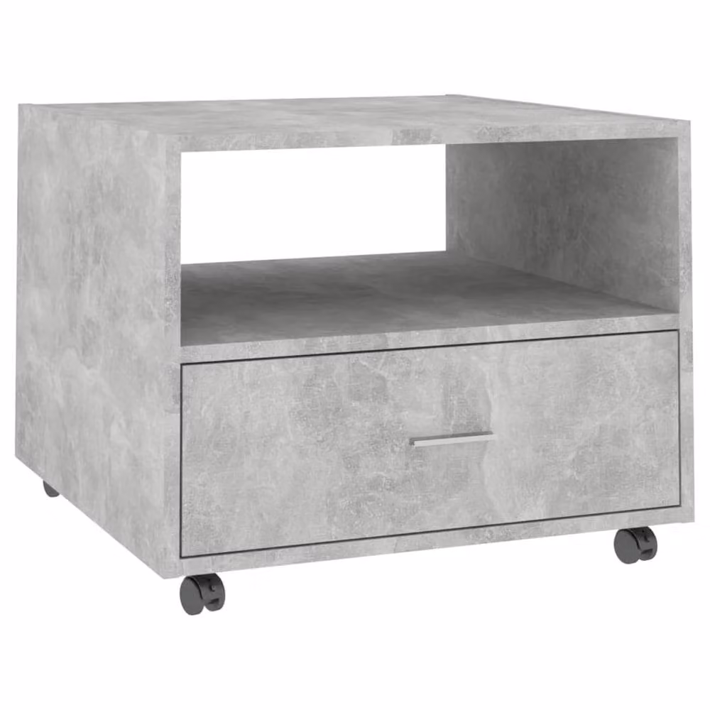 Berkfield Home Decorative Coffee Table in Concrete Grey, W/D/H: 55 x 55 x 40 cm – 2