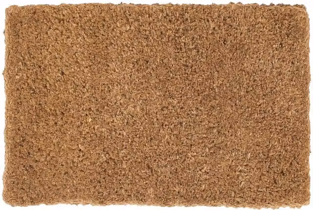 Nicola Spring Premium Handmade Coir Door Mat, Brown, W: 90 cm, D: 60 cm