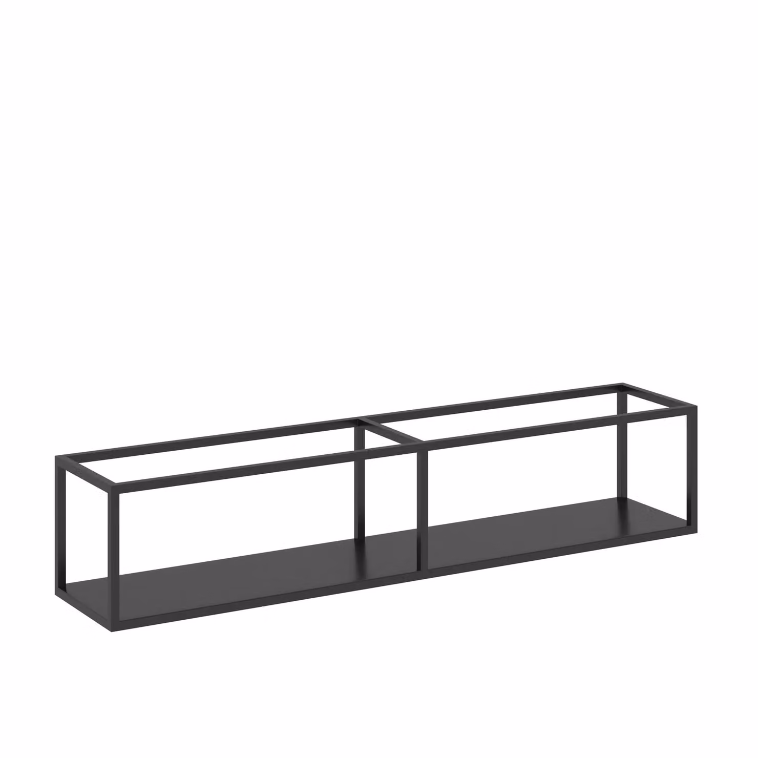 Dome Deco MANIFEST Rack S Black Metal Modern Open Back Rack