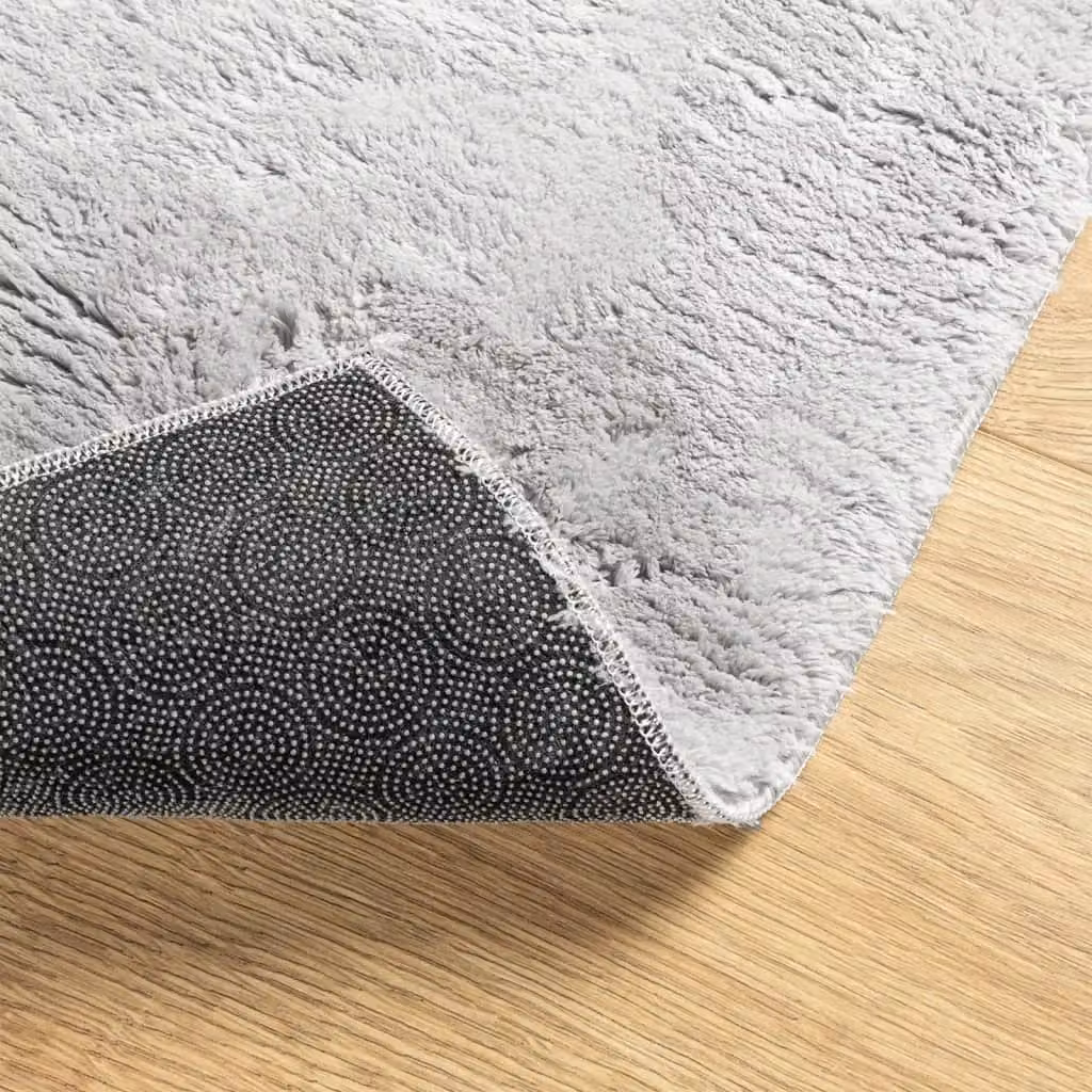 Berkfield Home HUARTE Grey Short Pile Washable Rug, W: 80 cm, L: 150 cm – 2