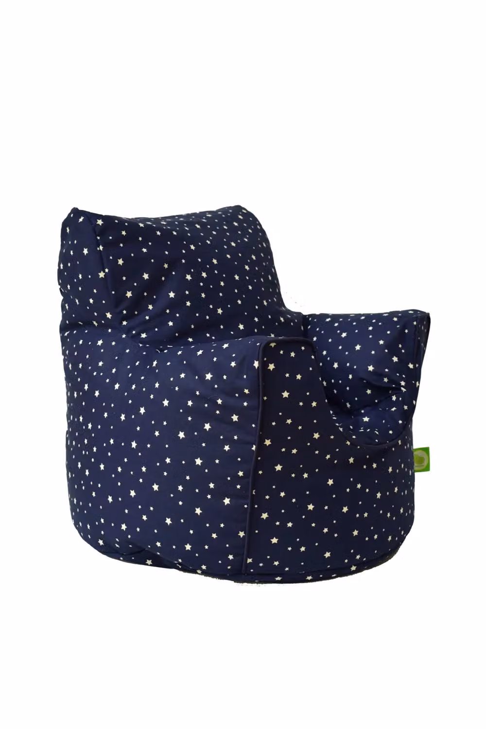 Bean Lazy Navy Blue Cotton Star Pattern Bean Bag Arm Chair for Toddlers – 2