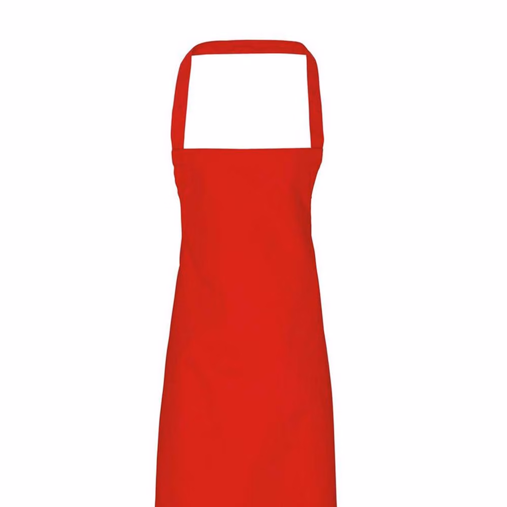 Premier Cotton Bib Apron in Red – 2