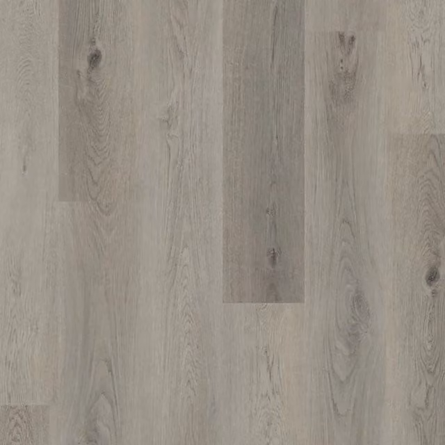 Vinyl Flooring UK Colonia Glue-Down Luxury Wood-Look Vinyl Tiles in Grey, 15 Planks, Covers 3.37sqm
