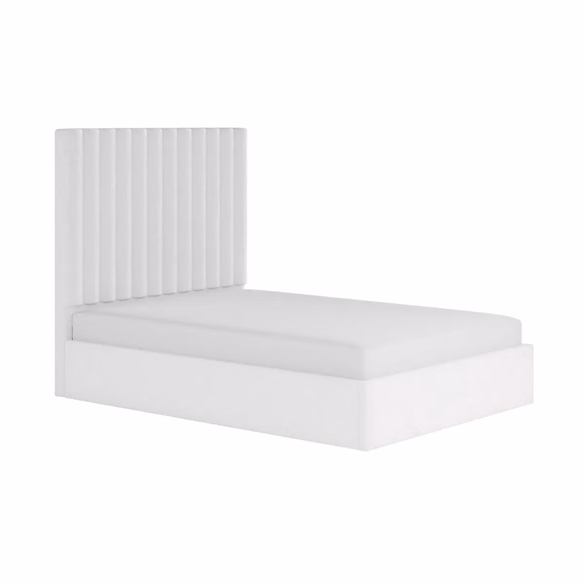 Flair Everley Boucle Ottoman Bed in Beige, W/D/H: 140 x 200 x 158 cm – 2