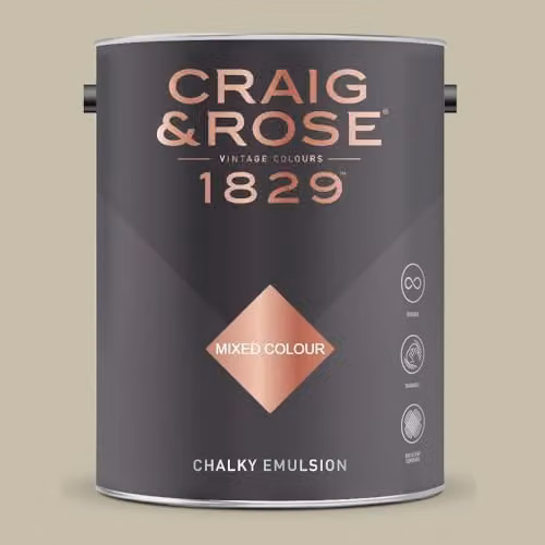 Craig & Rose 1829 Paint Stop Chalky Emulsion in Coachella, 5 l