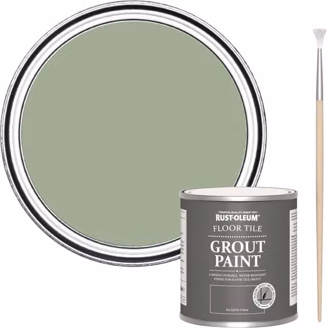 Rust-Oleum Floor Grout Paint Bramwell Green 250ml