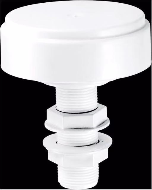 McAlpine R31 3/4 inch Screened Tank Breather in White – 1
