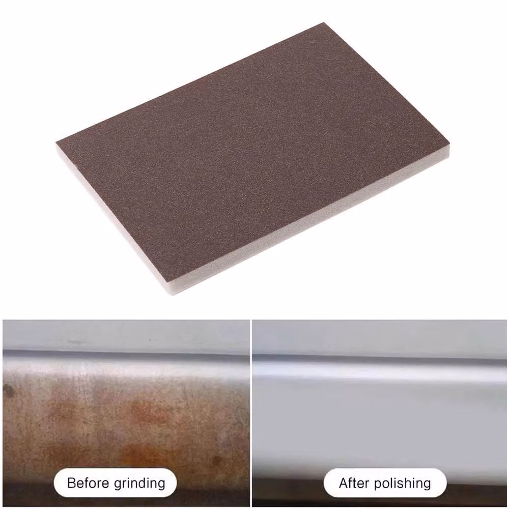NESTLUNE 25 Pack Brown Wet and Dry Sanding Sponge Foam Sandpaper Blocks – 5