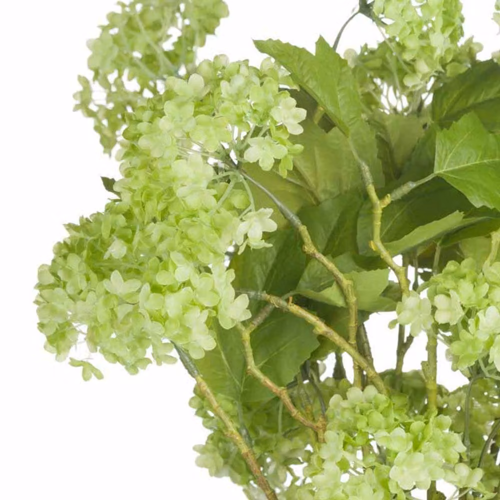 Lemon Pavilion Viburnum Artificial Plant Spray, Green, W27 x D18 x H63 cm – 3