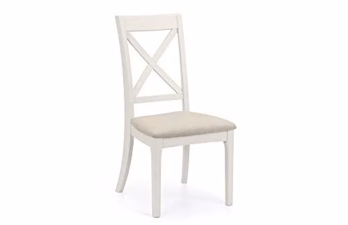 Julian Bowen Provence Dining Chairs, Set of 2, Grey Fabric – 1