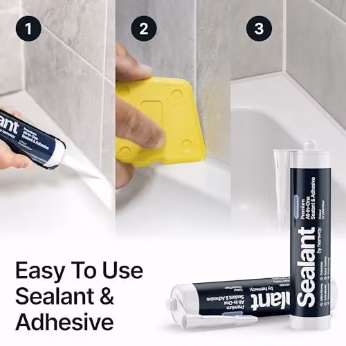 Hemway Hybrid Polymer Sealant and Adhesive in Transparent, 300ml – 3