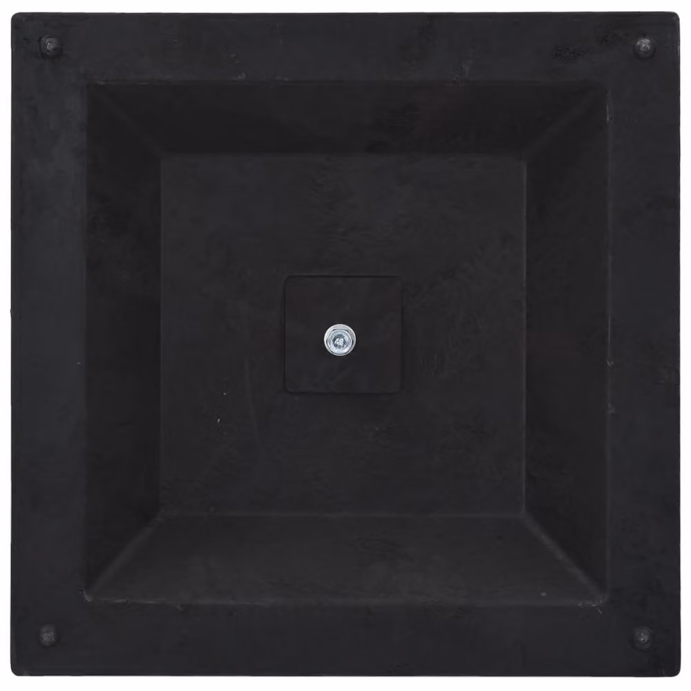 Berkfield Home Square Polyresin Parasol Base in Bronze, 12 kg – 3