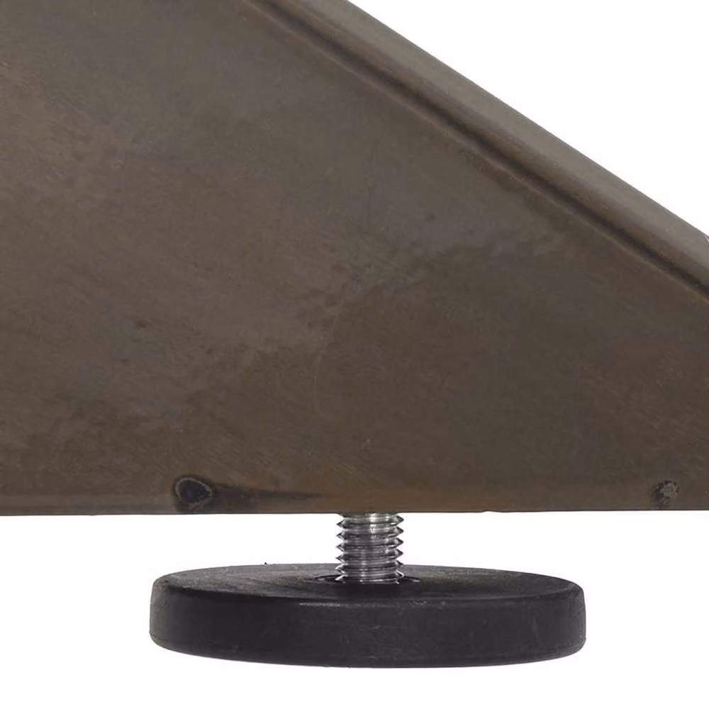 Berkfield Home Spider Shape Dining Table Legs in Black Steel, W: 120 cm, D: 68 cm, H: 72-73 cm – 4