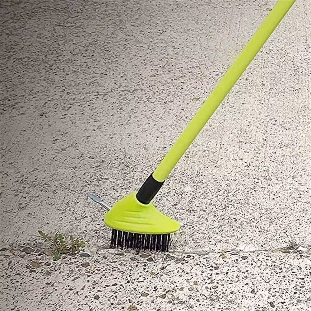 Nordara 3-in-1 Garden Weeding Brush and Patio Moss Removal Tool with Twin Heads in Green – 2