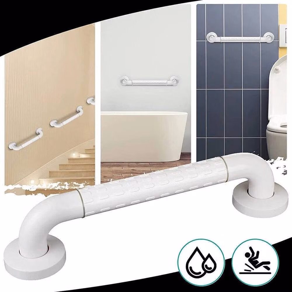 NESTLUNE White Bathroom Grip Shower Tub Grab Bar, 50 cm – 4