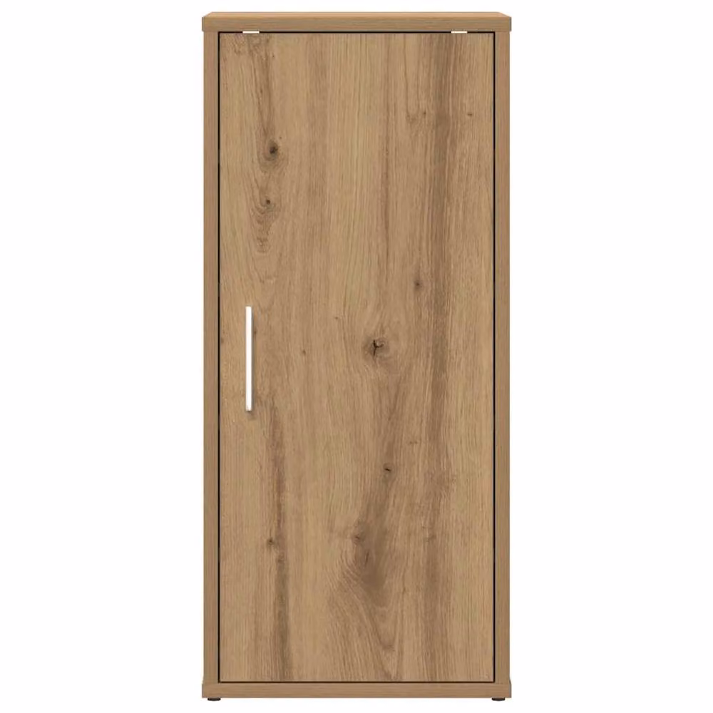 Berkfield Home Artisan Oak Shoe Cabinet in Brown, W/D/H: 32 x 35 x 70 cm – 2