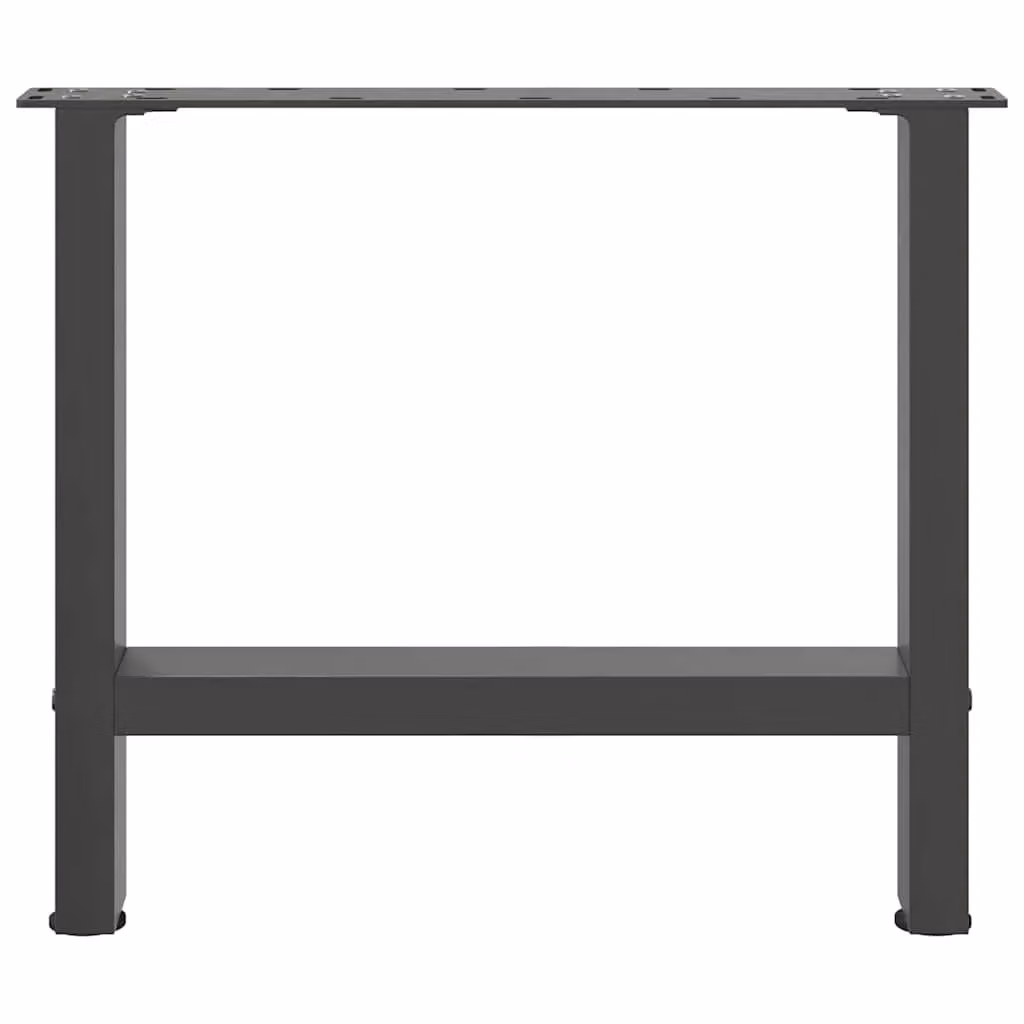 Berkfield Home Steel Coffee Table Legs in Anthracite, 2 Pieces, H: 60 cm, W: 42-43 cm – 4