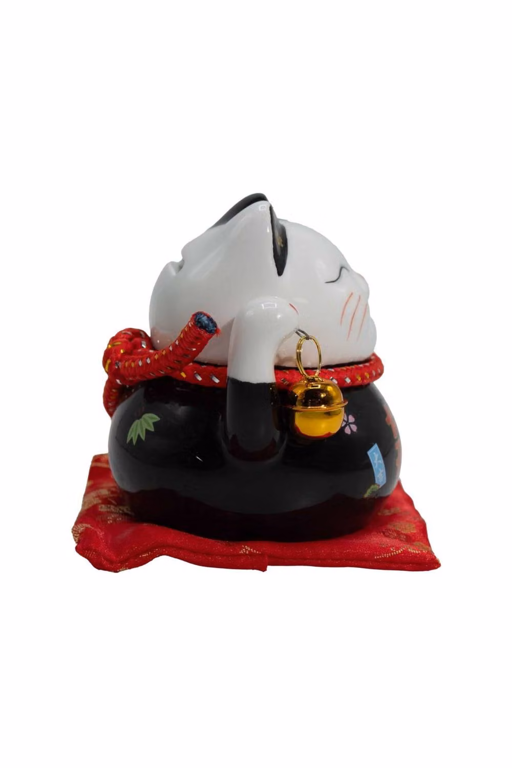 KDMD Black Ceramic Money Cat Bank with Coin Slot – 2