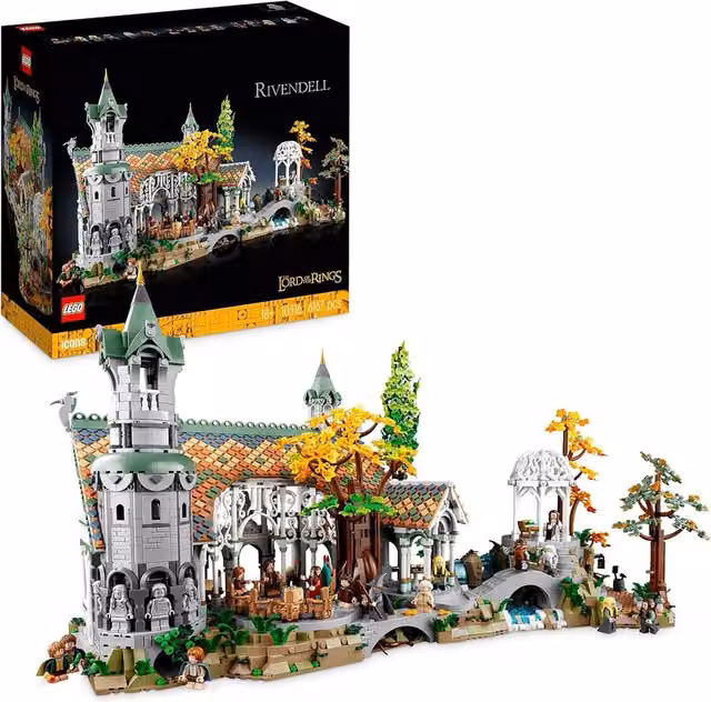 LEGO Lord of the Rings Rivendell 10316 Multicolour Building Set