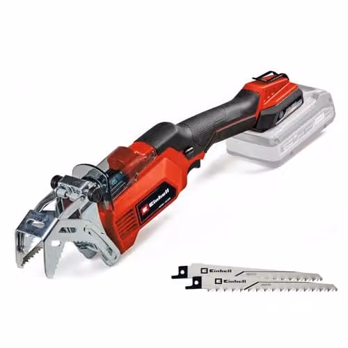 Einhell Cordless Pruning Saw 18V PXC Red Metal Rechargeable Battery Power X-Change