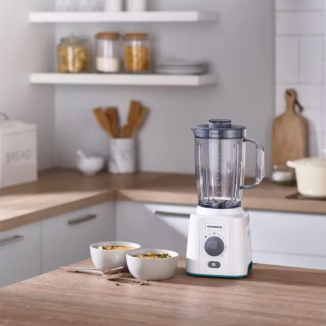 Kenwood Blend-X Fresh Blender in White with Stainless Steel and Plastic Components and Pulse Function