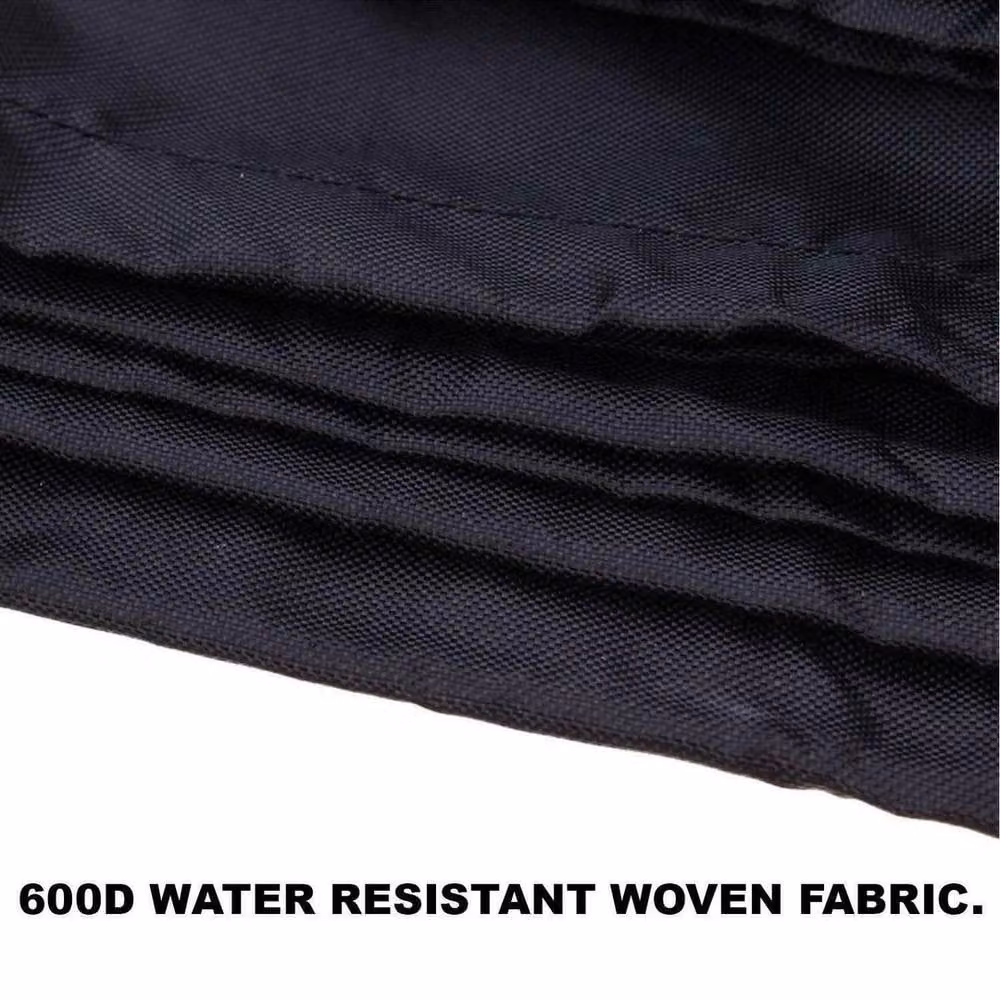 FLAVORA Waterproof Oxford BBQ Cover in Black, W/D/H: 155 x 97 x 61 cm – 4